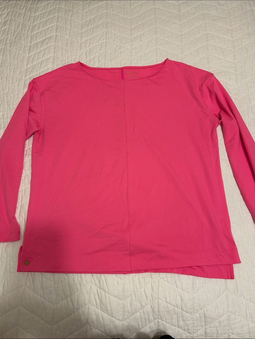 Lilly Pulitzer Long Sleeve Workout Top